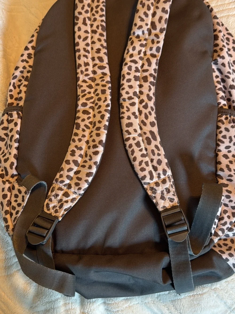 GAP Kids Pink Leopard Cat Print Backpack